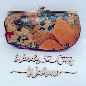 Patricia Nash Kiss Lock Mini Clutch- Multicolored